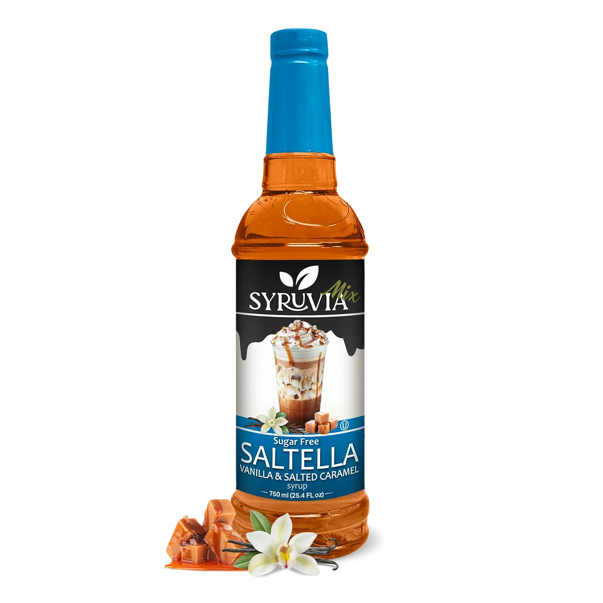 Sugar-Free SALTELLA Syrup™ Vanilla Salted Caramel