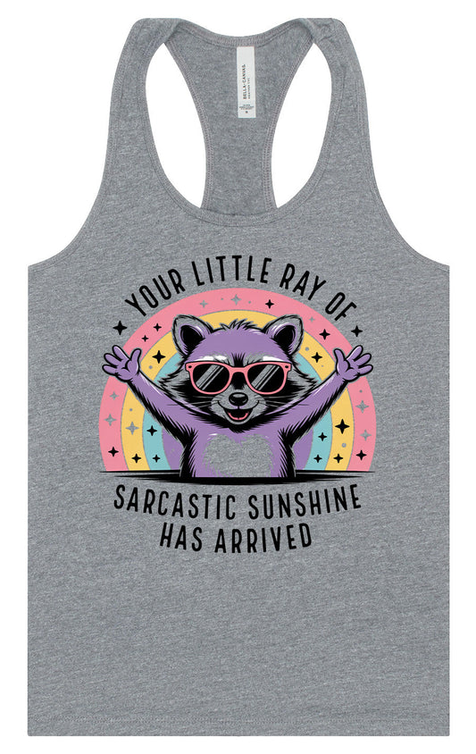 Sarcastic Sunshine Women's Racerback Tank