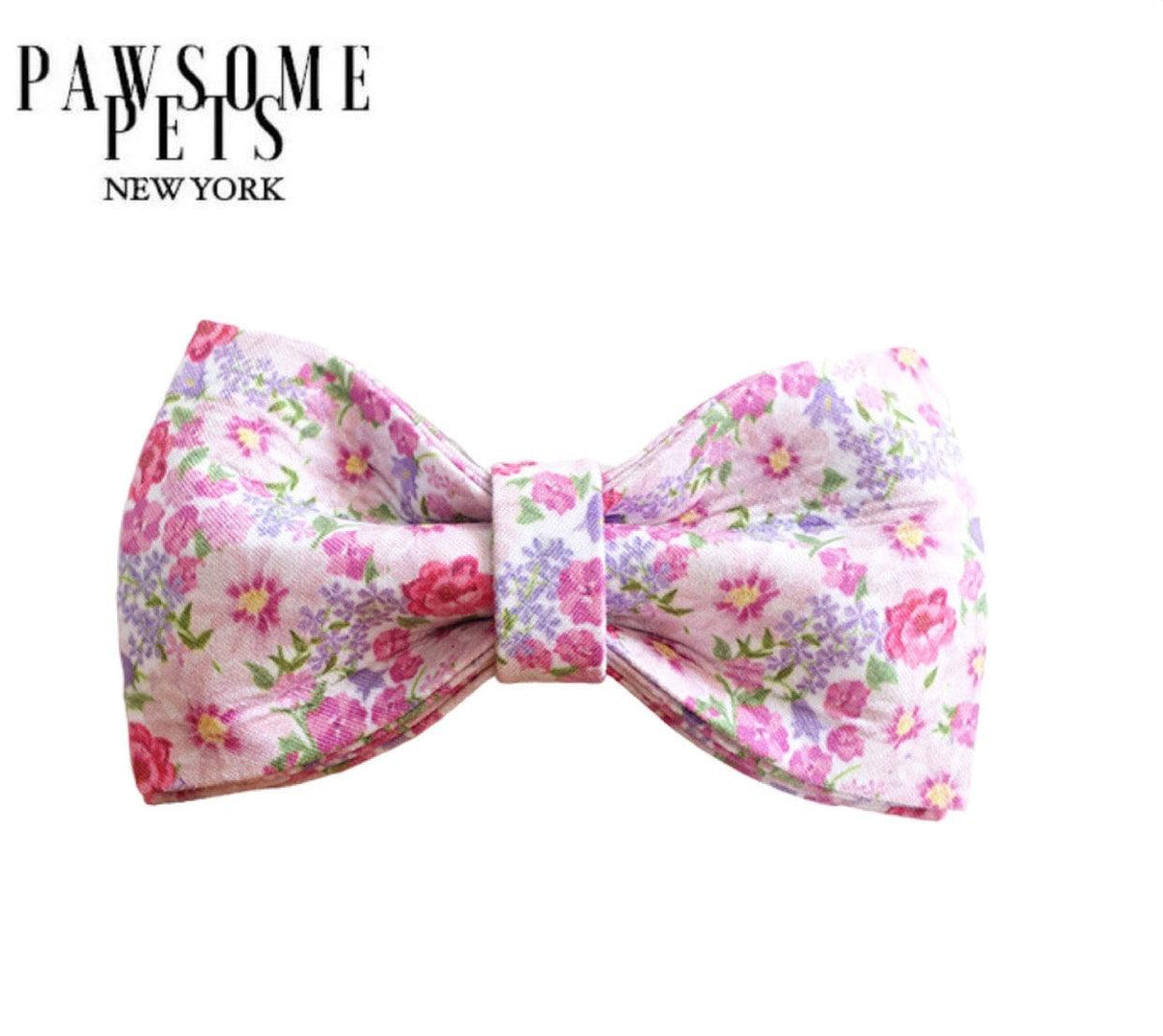 BOWTIE - PINK FLORAL