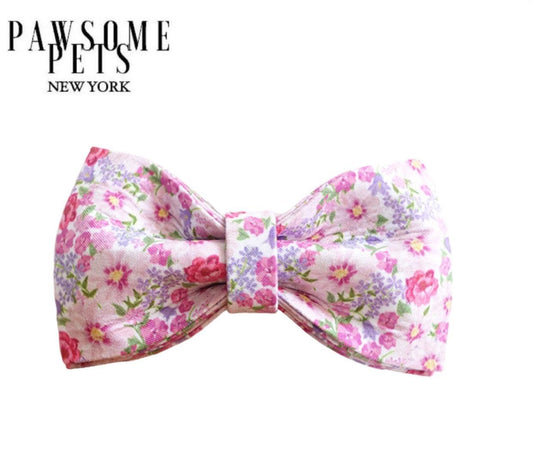 BOWTIE - PINK FLORAL