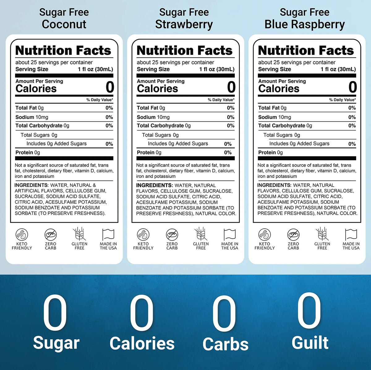Sugar-Free Dirty Soda Pack (USA)