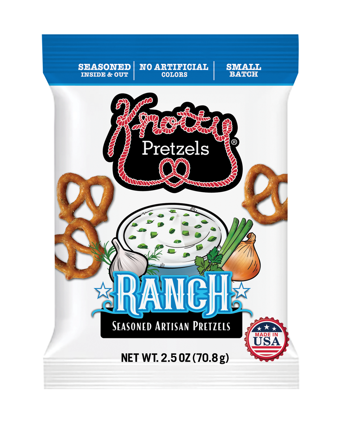Ranch Pretzels Snack Bag