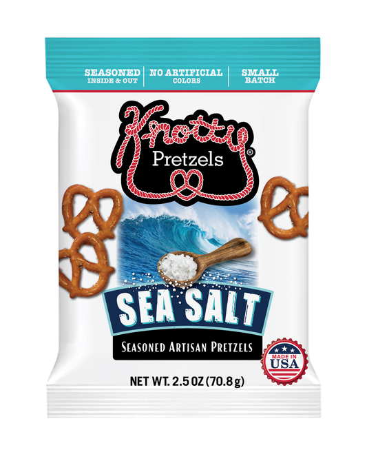 Sea Salt Pretzels Snack Bag